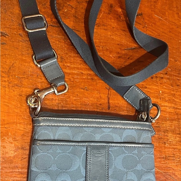 Coach Blue Crossbody Bag - Picture 2 of 7